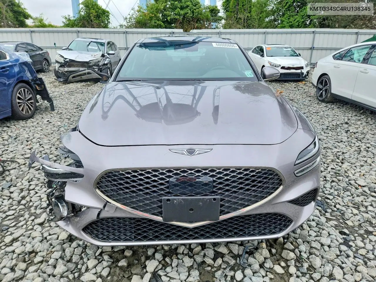 2024 Genesis G70 2.5T Standard VIN: KMTG34SC4RU138345 Lot: 60000866