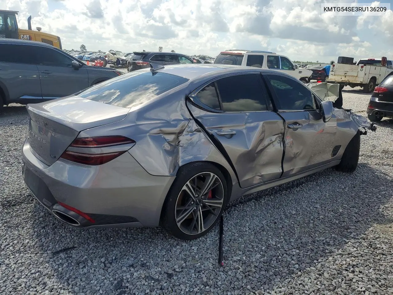2024 Genesis G70 3.3T Sport Advanced VIN: KMTG54SE3RU136209 Lot: 60009546