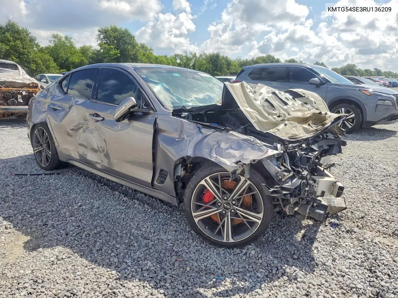 2024 Genesis G70 3.3T Sport Advanced VIN: KMTG54SE3RU136209 Lot: 60009546