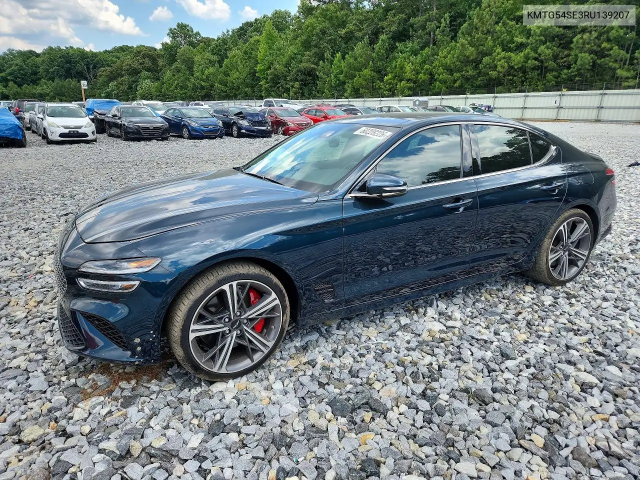 2024 Genesis G70 3.3T Sport Advanced VIN: KMTG54SE3RU139207 Lot: 60228226