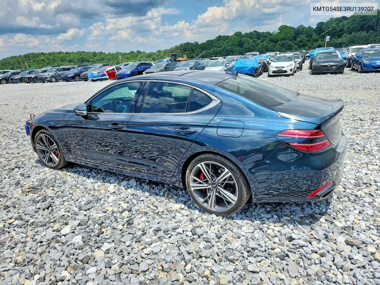 2024 Genesis G70 3.3T Sport Advanced VIN: KMTG54SE3RU139207 Lot: 60228226