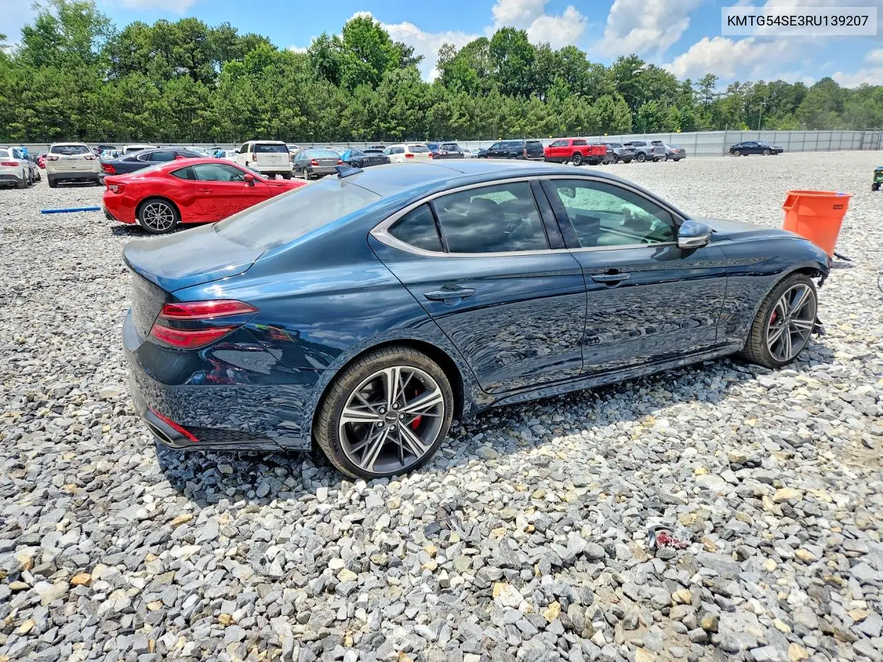 2024 Genesis G70 3.3T Sport Advanced VIN: KMTG54SE3RU139207 Lot: 60228226