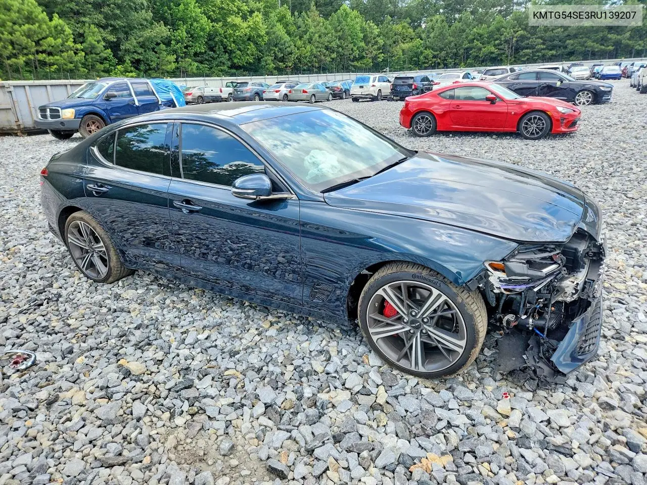 2024 Genesis G70 3.3T Sport Advanced VIN: KMTG54SE3RU139207 Lot: 60228226