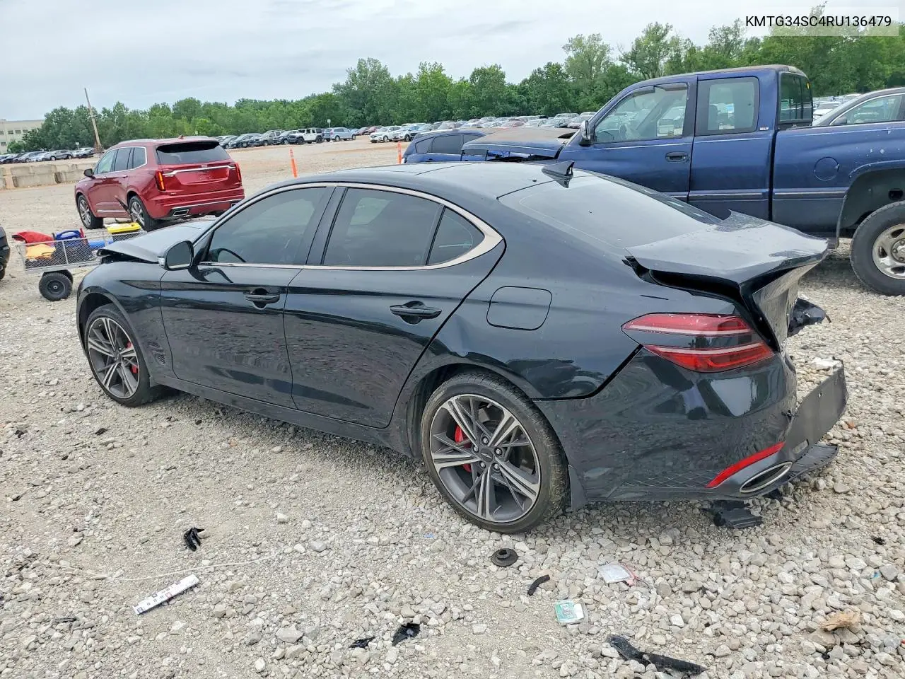 2024 Genesis G70 2.5T Standard VIN: KMTG34SC4RU136479 Lot: 60323546