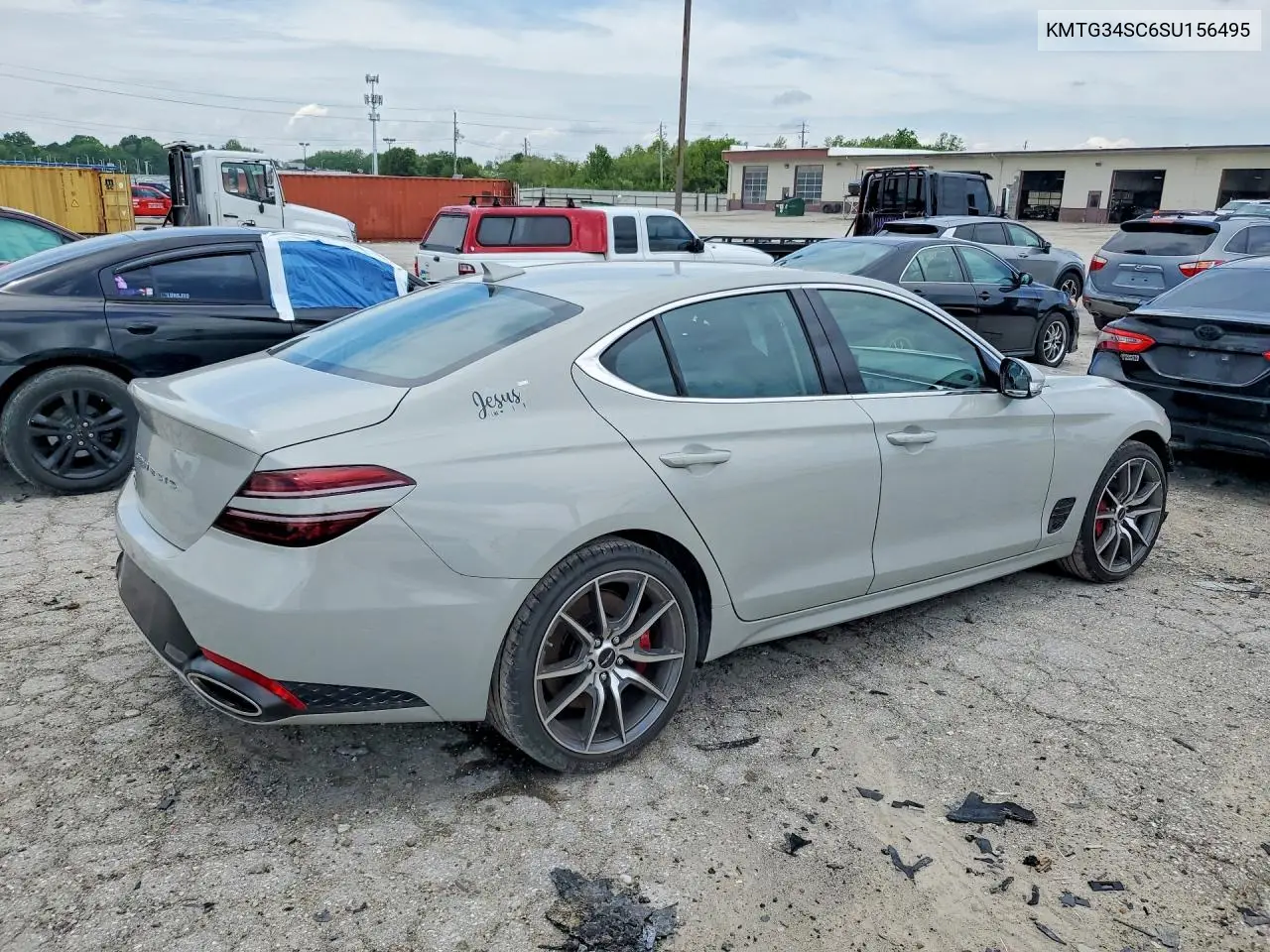 2025 Genesis G70 2.5T Standard VIN: KMTG34SC6SU156495 Lot: 54072656