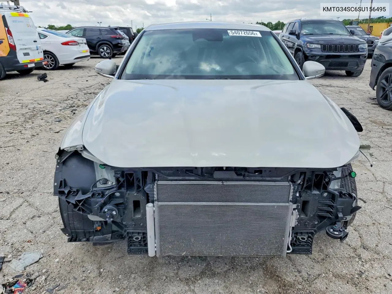 2025 Genesis G70 2.5T Standard VIN: KMTG34SC6SU156495 Lot: 54072656