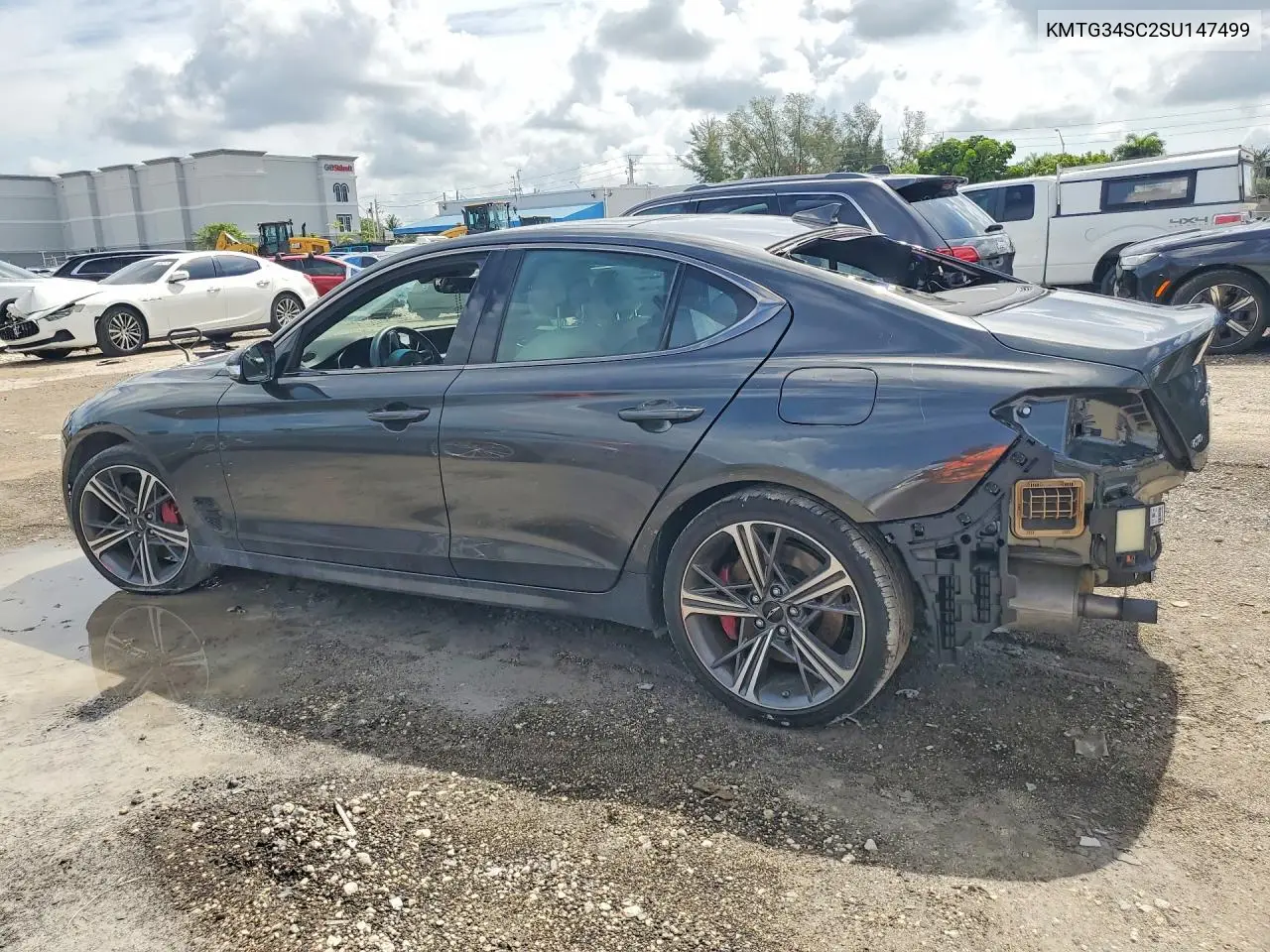 2025 Genesis G70 2.5T Sport Prestige VIN: KMTG34SC2SU147499 Lot: 55139496