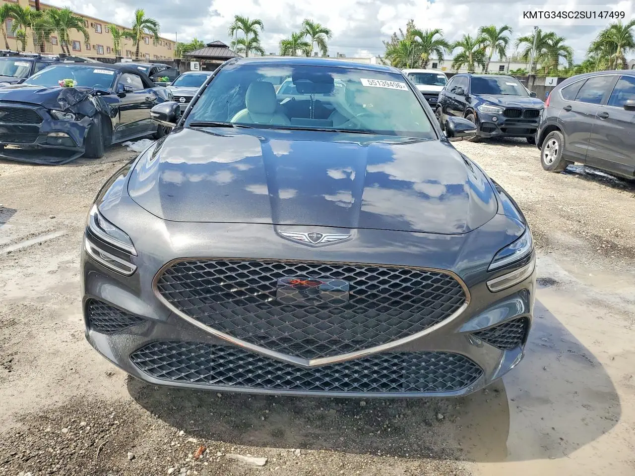 2025 Genesis G70 2.5T Sport Prestige VIN: KMTG34SC2SU147499 Lot: 55139496