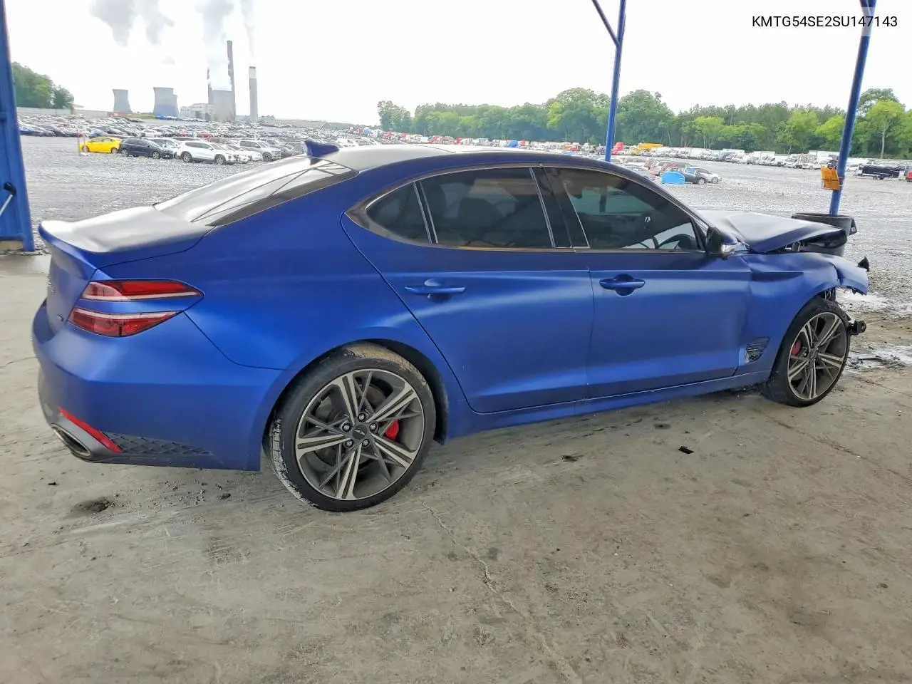 2025 Genesis G70 3.3T Sport Prestige VIN: KMTG54SE2SU147143 Lot: 56247026