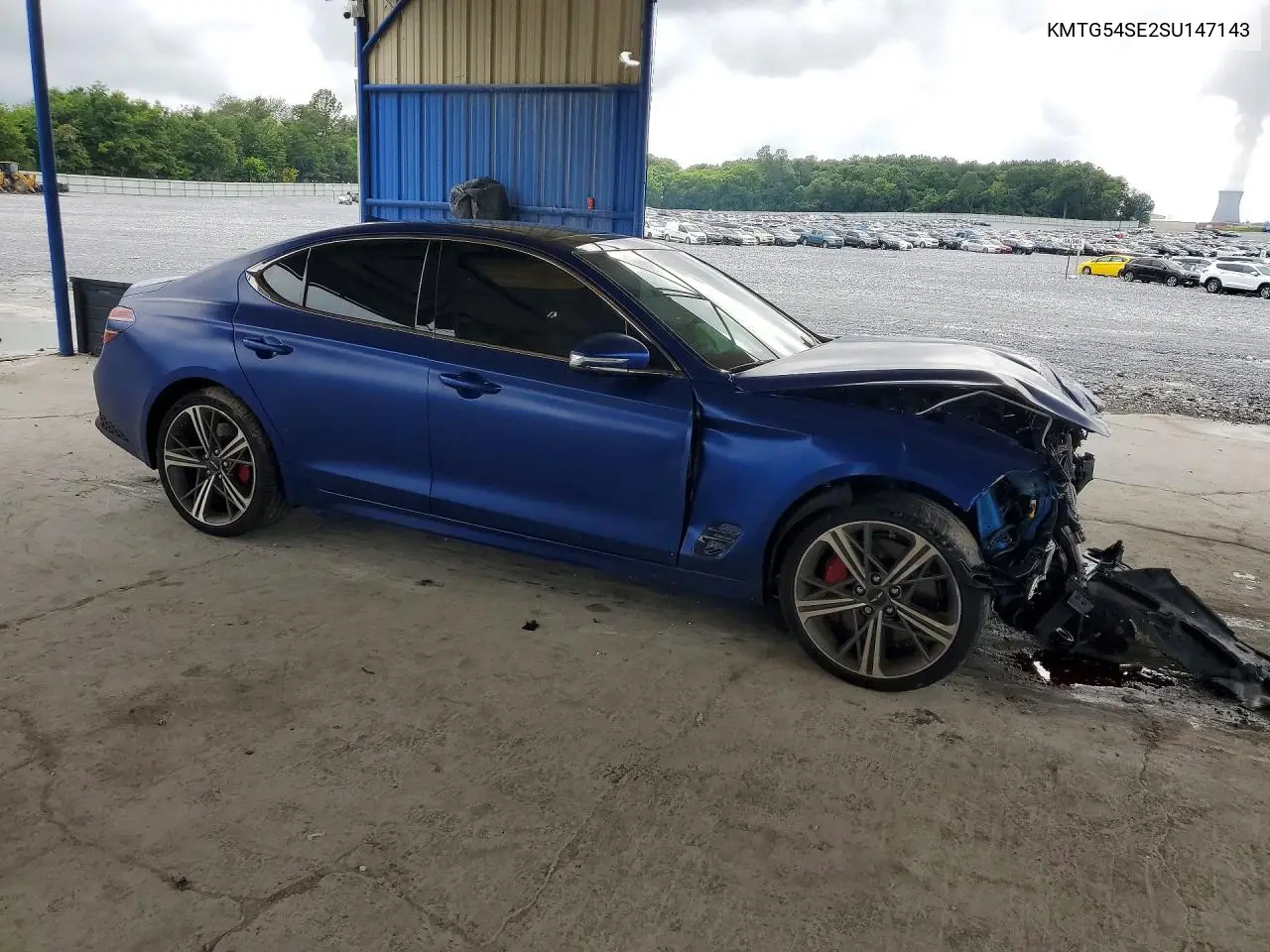 2025 Genesis G70 3.3T Sport Prestige VIN: KMTG54SE2SU147143 Lot: 56247026
