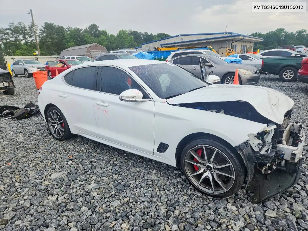 2025 Genesis G70 2.5T Standard VIN: KMTG34SC4SU156012 Lot: 56600166
