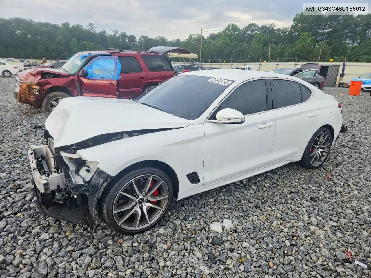 2025 Genesis G70 2.5T Standard VIN: KMTG34SC4SU156012 Lot: 56600166