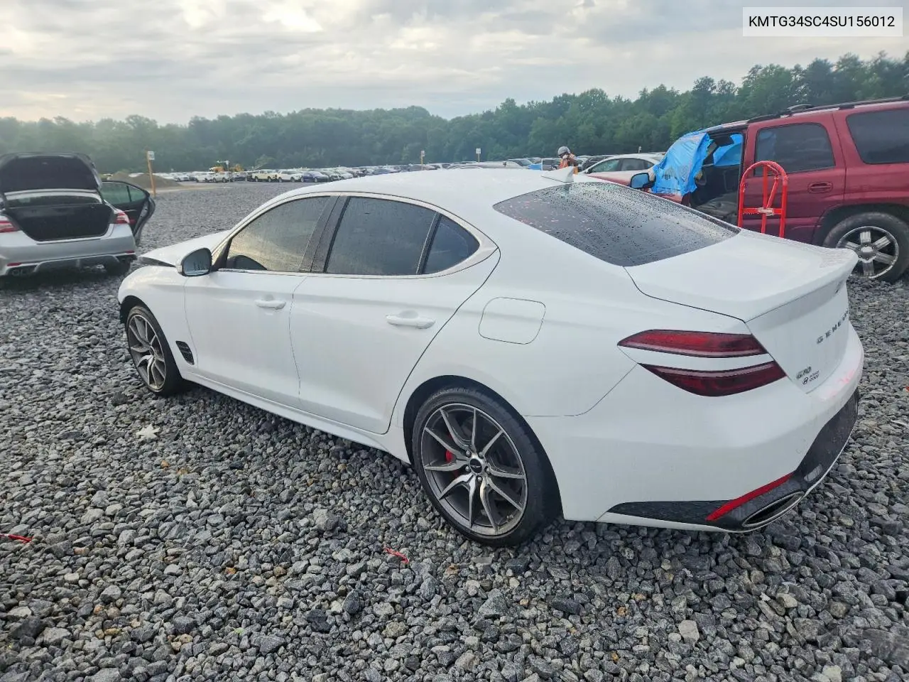 2025 Genesis G70 2.5T Standard VIN: KMTG34SC4SU156012 Lot: 56600166