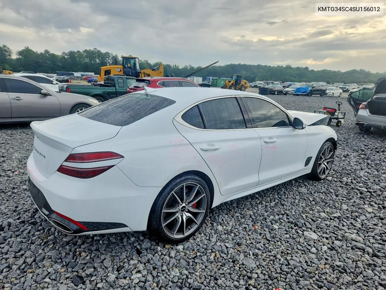 2025 Genesis G70 2.5T Standard VIN: KMTG34SC4SU156012 Lot: 56600166