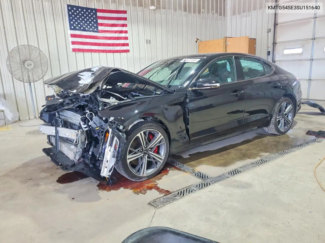 2025 Genesis G70 3.3T Sport Advanced VIN: KMTG54SE3SU151640 Lot: 56620166