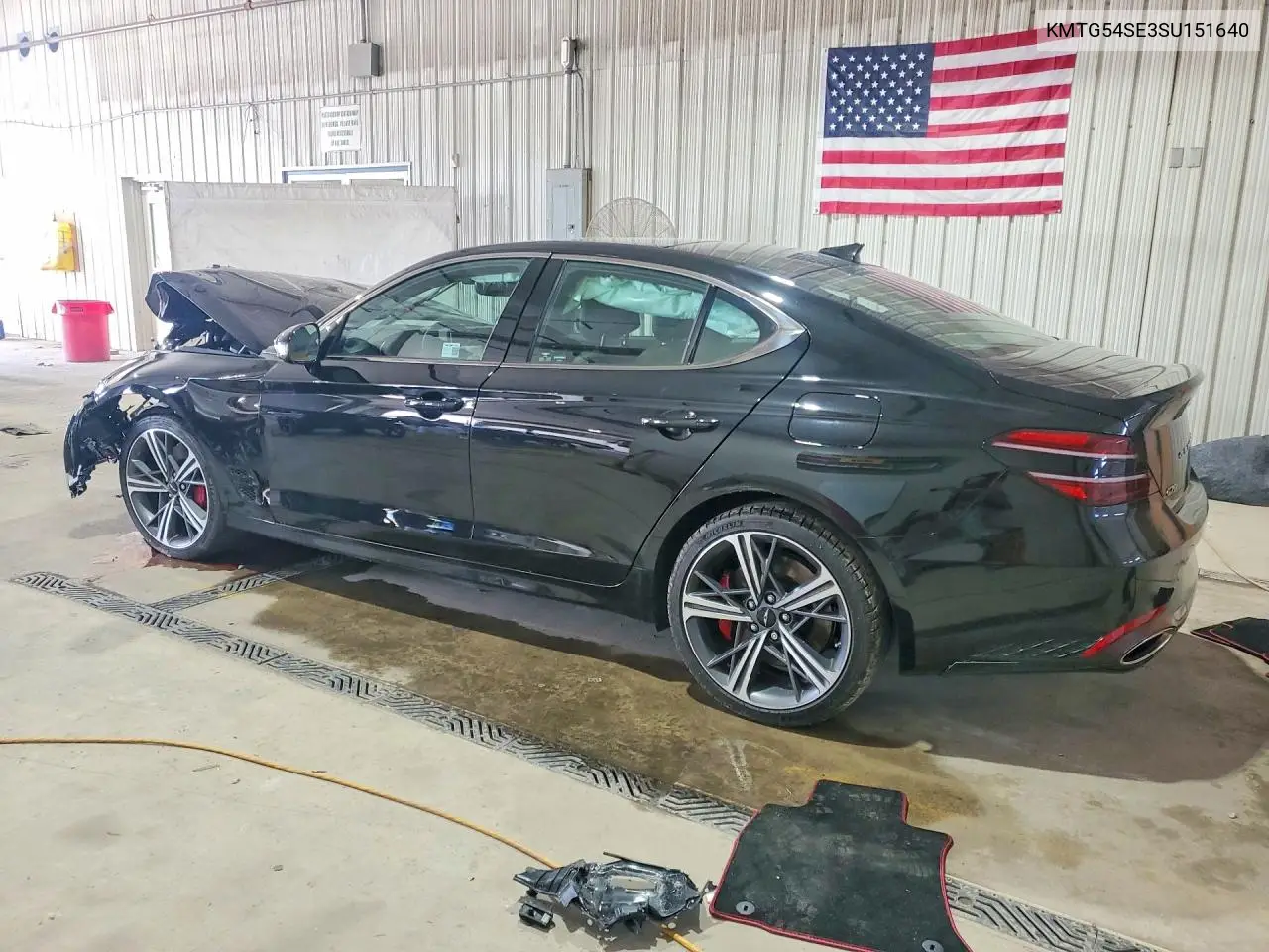 2025 Genesis G70 3.3T Sport Advanced VIN: KMTG54SE3SU151640 Lot: 56620166