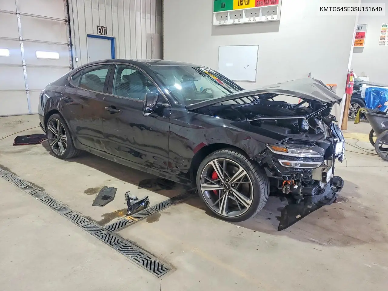 2025 Genesis G70 3.3T Sport Advanced VIN: KMTG54SE3SU151640 Lot: 56620166