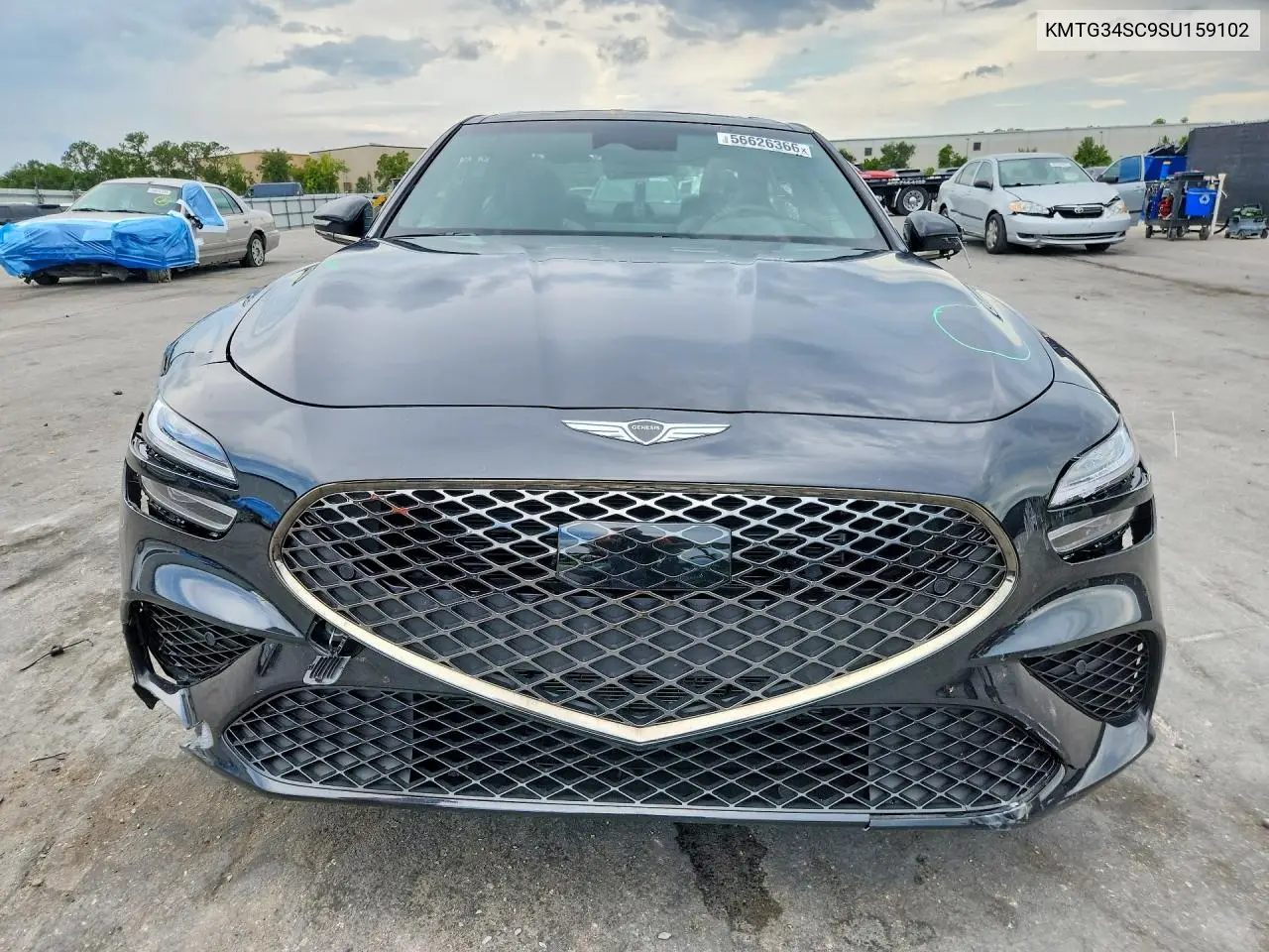 2025 Genesis G70 2.5T Sport Prestige VIN: KMTG34SC9SU159102 Lot: 56626366