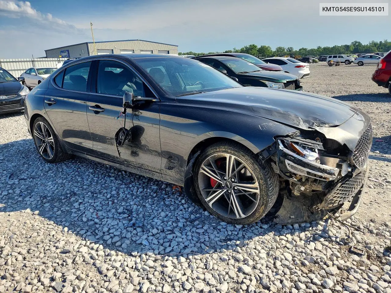 2025 Genesis G70 3.3T Sport Prestige VIN: KMTG54SE9SU145101 Lot: 57350836