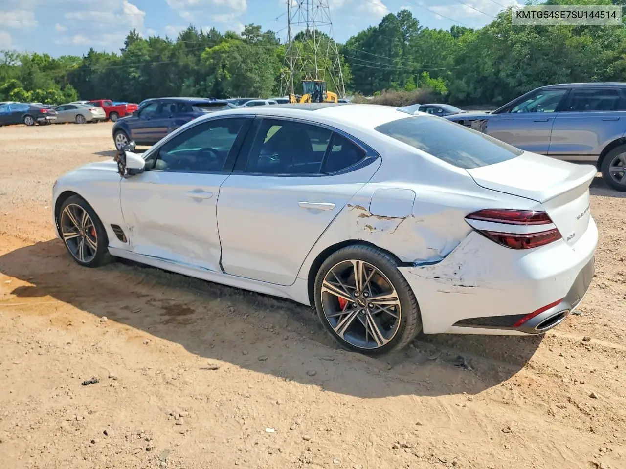 2025 Genesis G70 3.3T Sport Prestige VIN: KMTG54SE7SU144514 Lot: 57363596