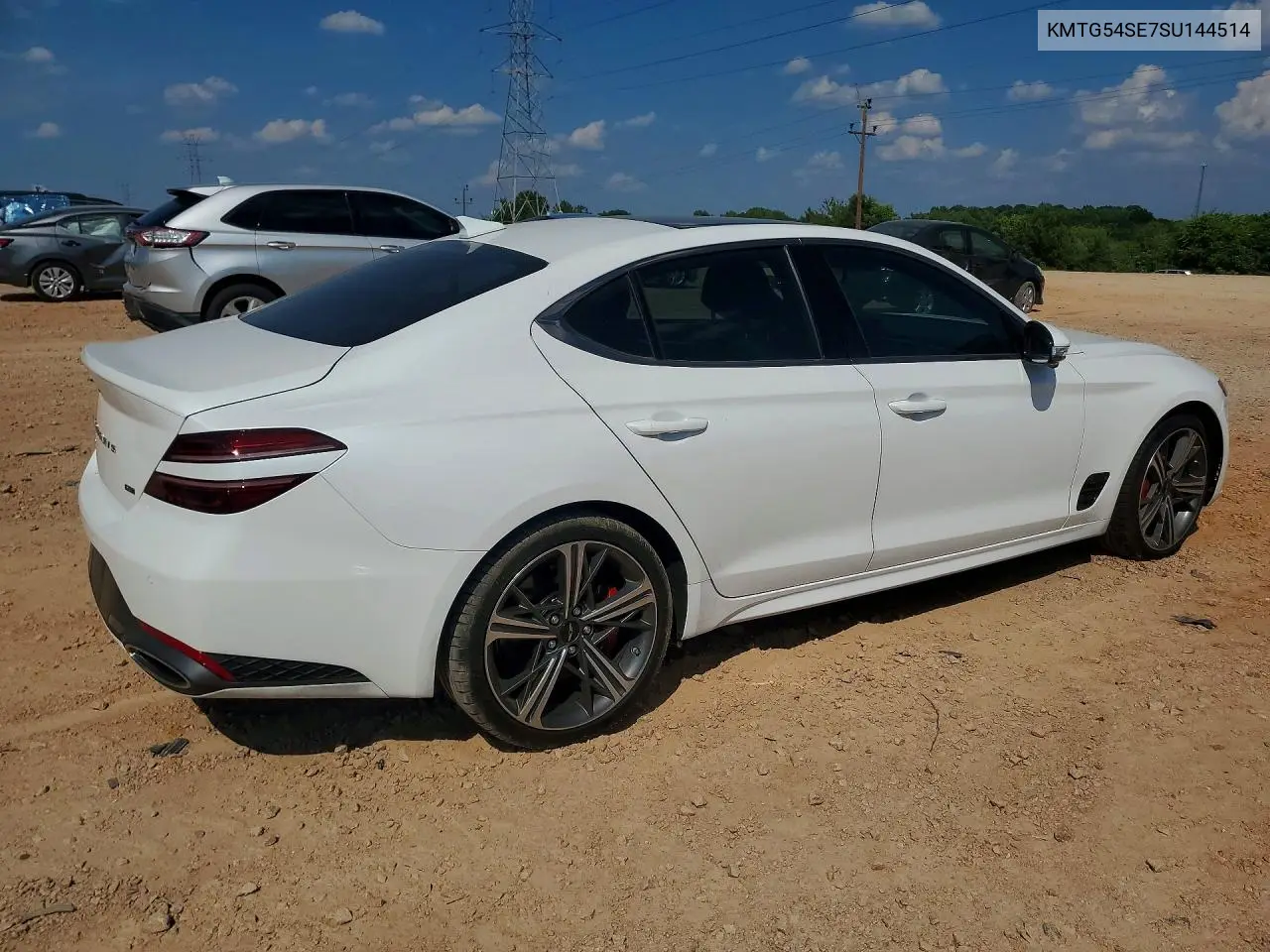 2025 Genesis G70 3.3T Sport Prestige VIN: KMTG54SE7SU144514 Lot: 57363596
