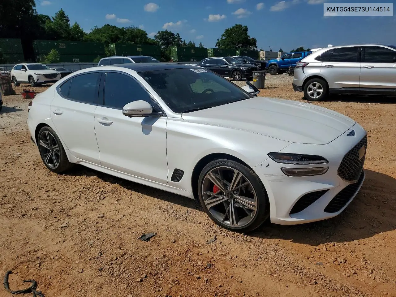 2025 Genesis G70 3.3T Sport Prestige VIN: KMTG54SE7SU144514 Lot: 57363596