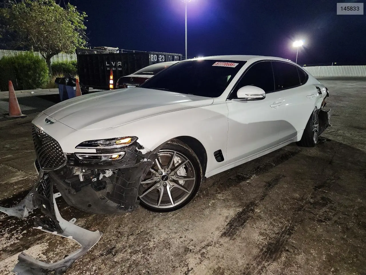 2025 Genesis G70 2.5T Standard VIN: 145833 Lot: 57770686