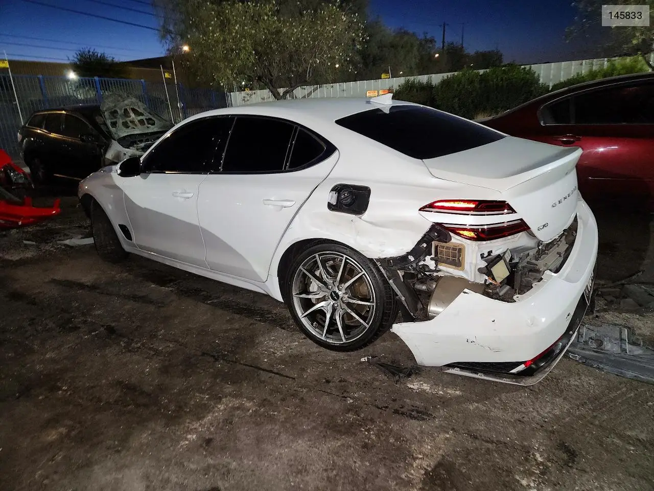 2025 Genesis G70 2.5T Standard VIN: 145833 Lot: 57770686