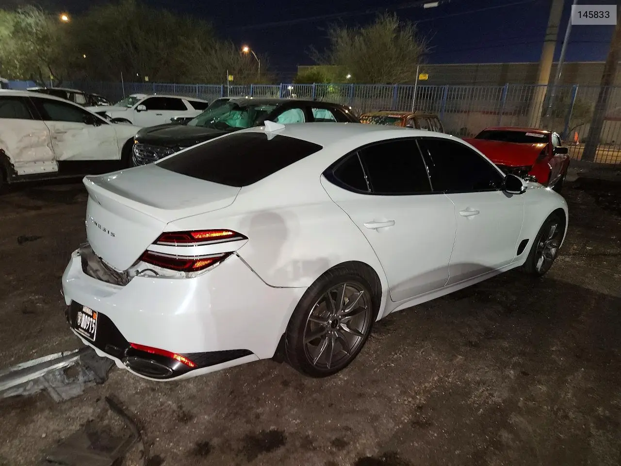2025 Genesis G70 2.5T Standard VIN: 145833 Lot: 57770686
