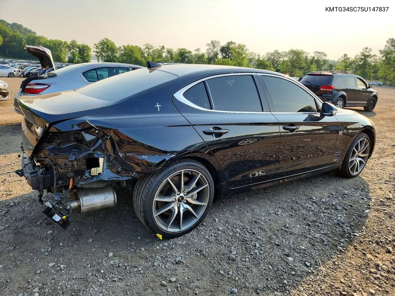 2025 Genesis G70 2.5T Standard VIN: KMTG34SC7SU147837 Lot: 58509386