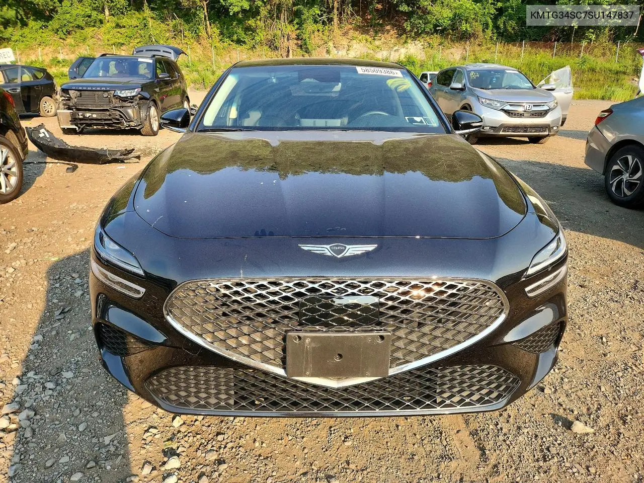 2025 Genesis G70 2.5T Standard VIN: KMTG34SC7SU147837 Lot: 58509386