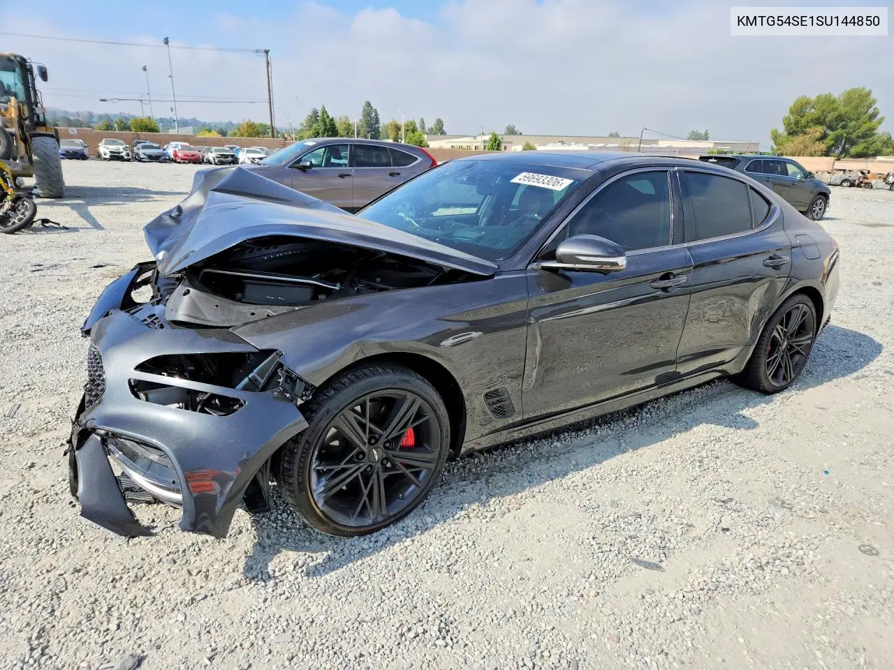 2025 Genesis G70 3.3T Sport Prestige VIN: KMTG54SE1SU144850 Lot: 59693306