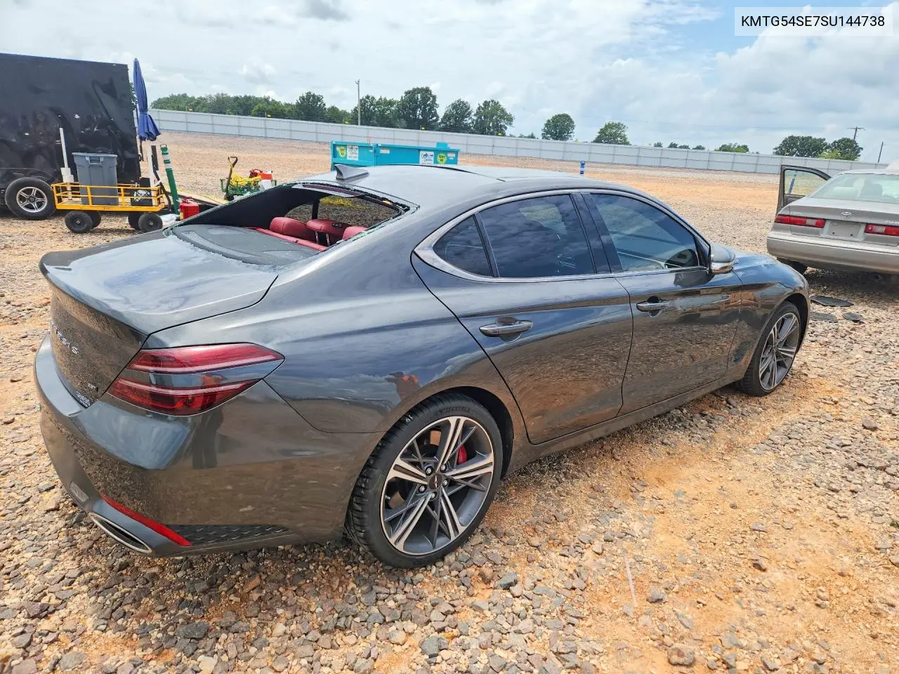 2025 Genesis G70 VIN: KMTG54SE7SU144738 Lot: 59769616