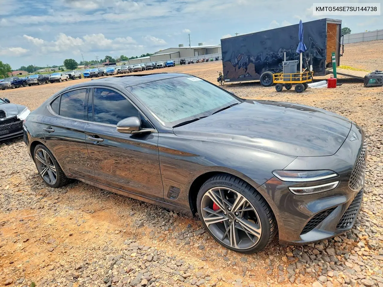 2025 Genesis G70 VIN: KMTG54SE7SU144738 Lot: 59769616