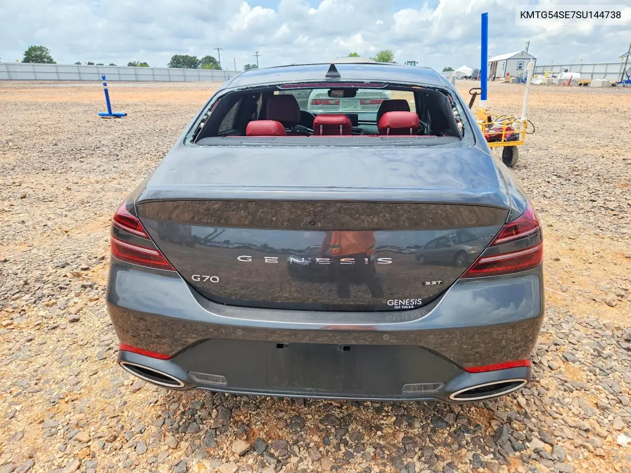 2025 Genesis G70 VIN: KMTG54SE7SU144738 Lot: 59769616
