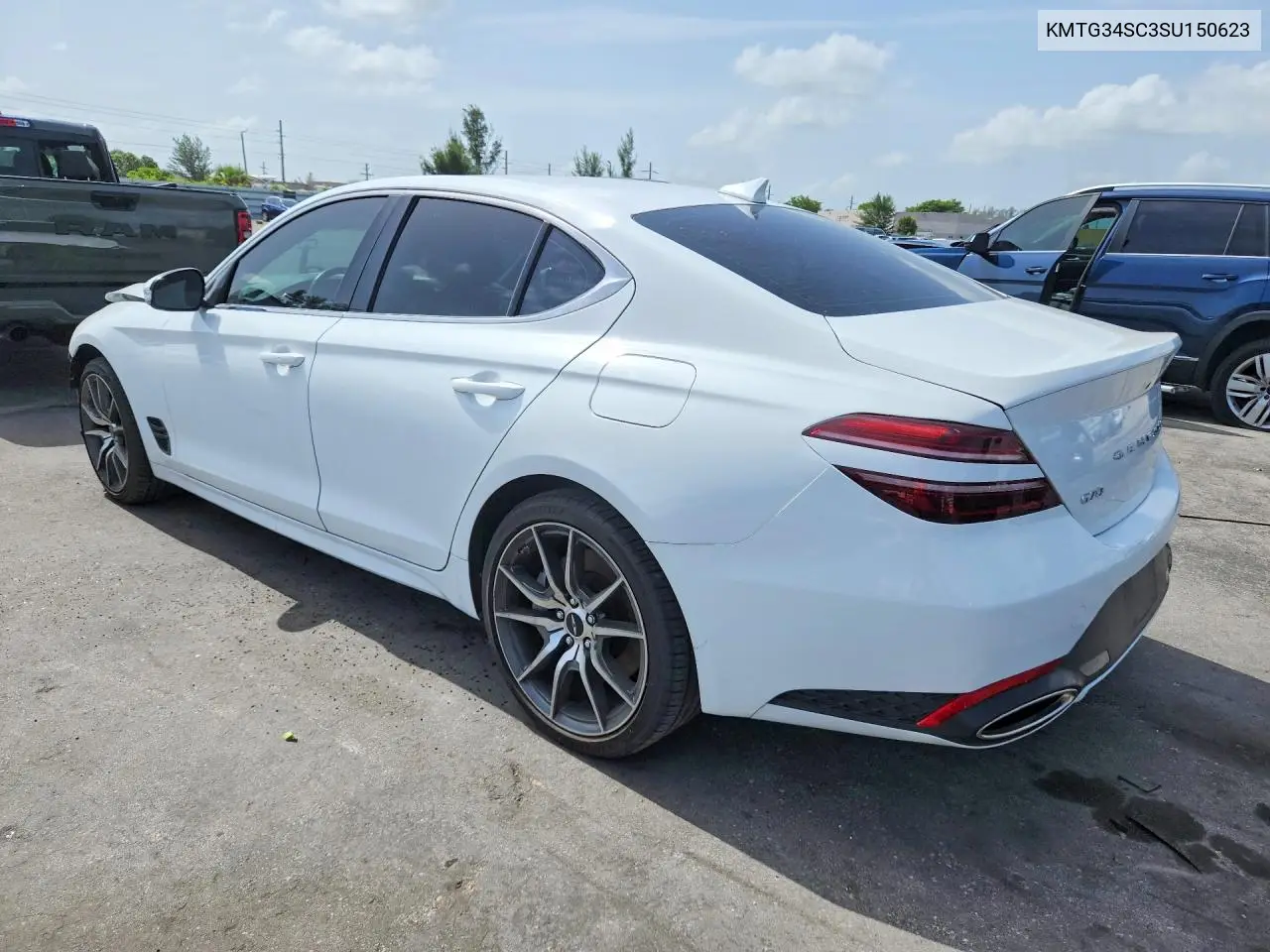2025 Genesis G70 2.5T Standard VIN: KMTG34SC3SU150623 Lot: 59791426