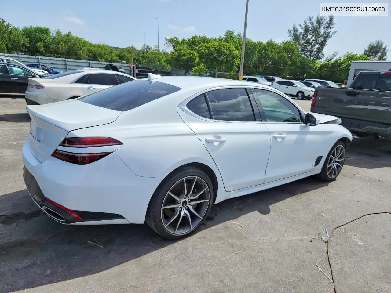 2025 Genesis G70 2.5T Standard VIN: KMTG34SC3SU150623 Lot: 59791426