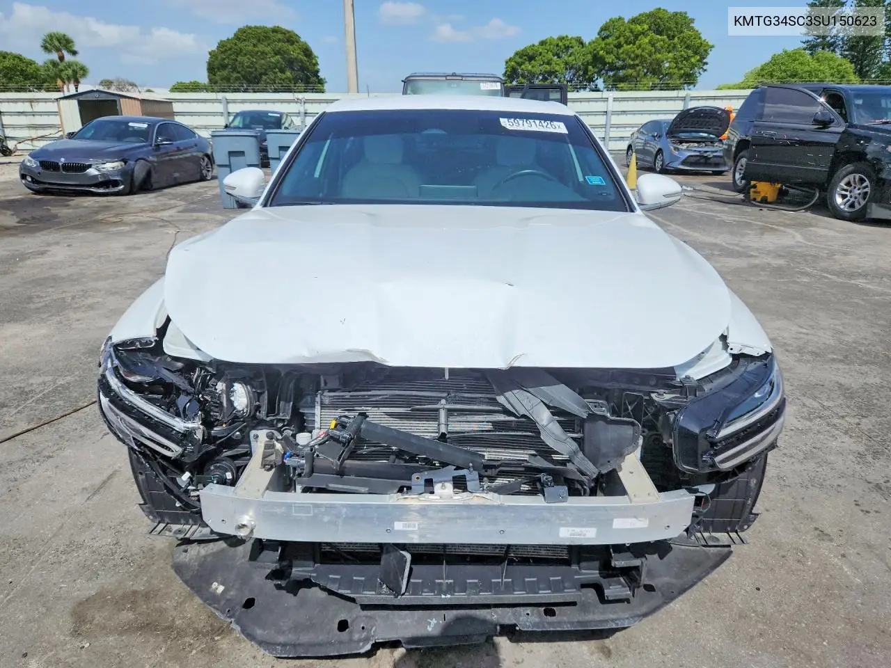 2025 Genesis G70 2.5T Standard VIN: KMTG34SC3SU150623 Lot: 59791426