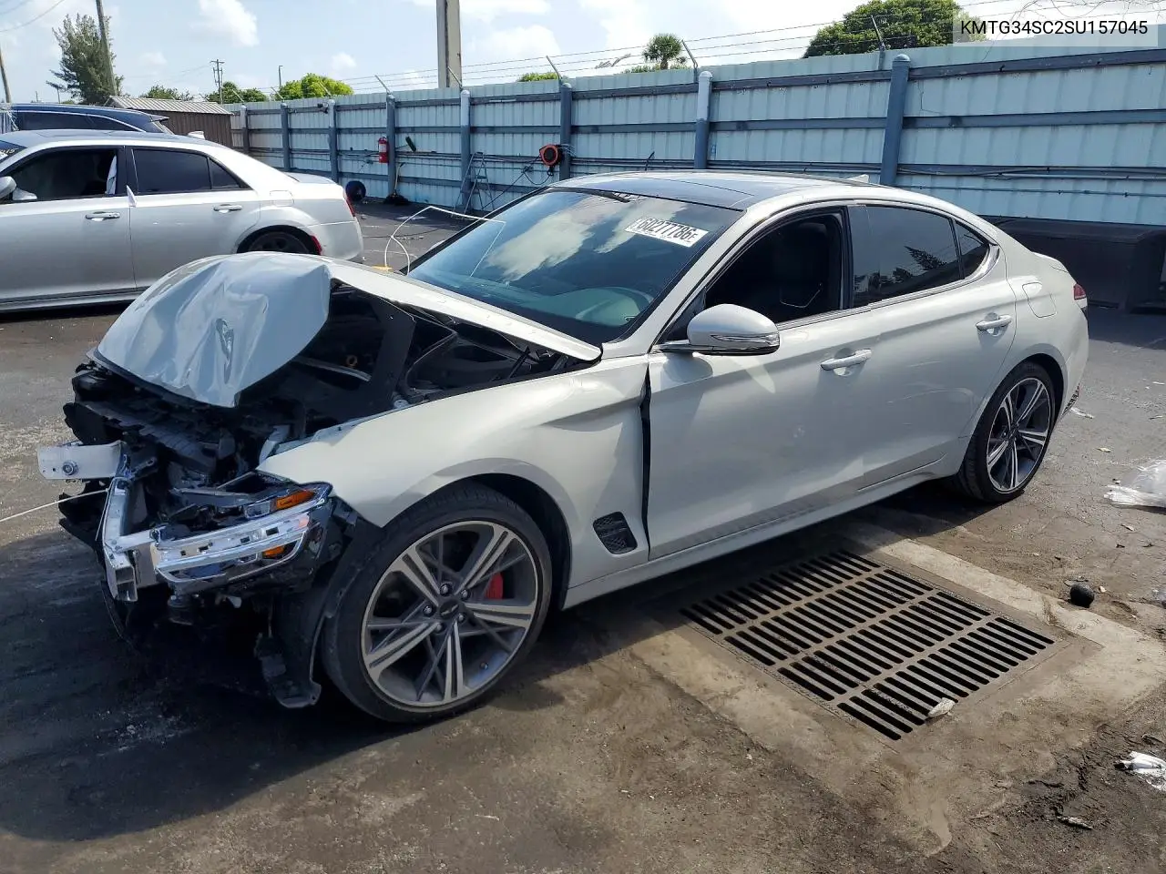 2025 Genesis G70 2.5T Sport Prestige VIN: KMTG34SC2SU157045 Lot: 60277786