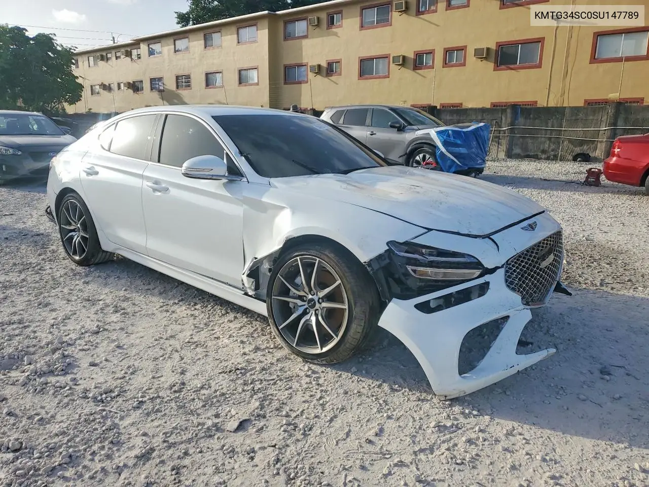 2025 Genesis G70 2.5T Standard VIN: KMTG34SC0SU147789 Lot: 60408786