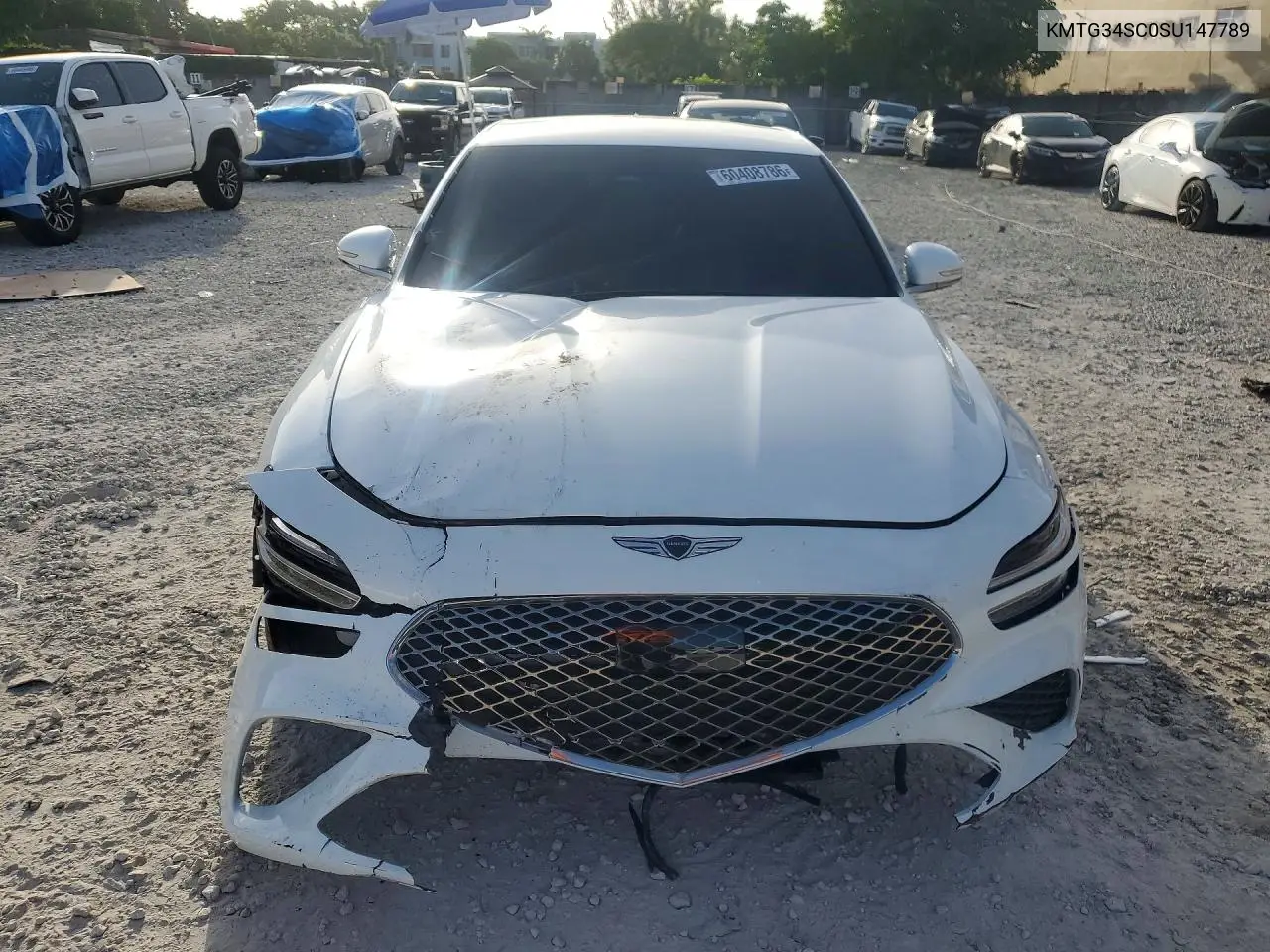 2025 Genesis G70 2.5T Standard VIN: KMTG34SC0SU147789 Lot: 60408786