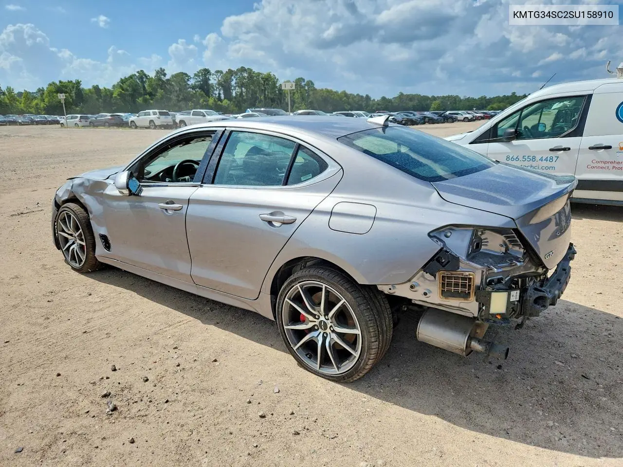 2025 Genesis G70 2.5T Standard VIN: KMTG34SC2SU158910 Lot: 60628516