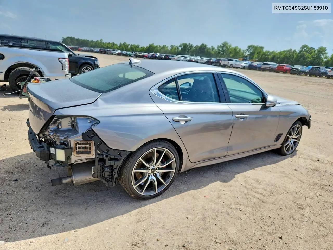 2025 Genesis G70 2.5T Standard VIN: KMTG34SC2SU158910 Lot: 60628516