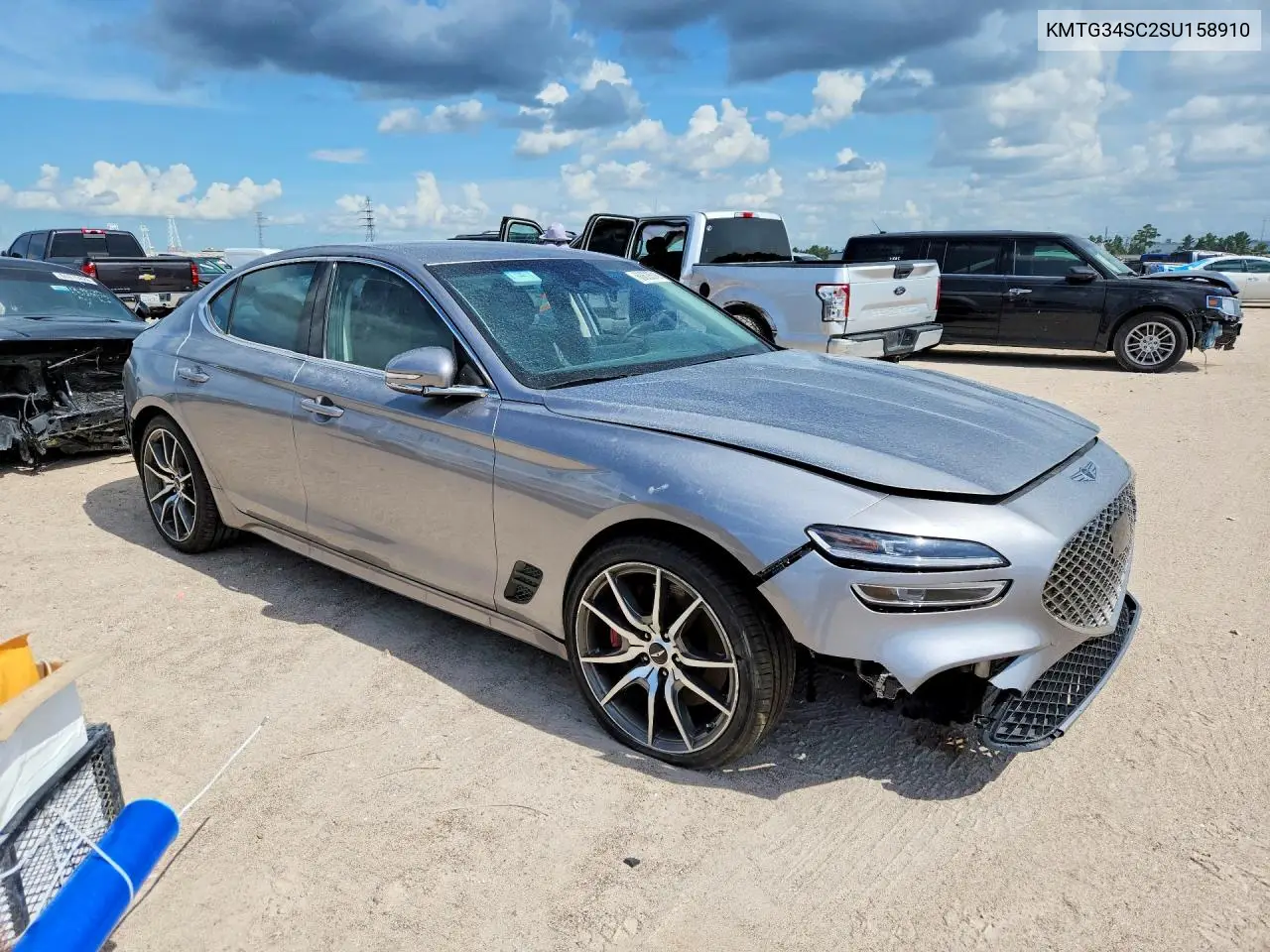 2025 Genesis G70 2.5T Standard VIN: KMTG34SC2SU158910 Lot: 60628516