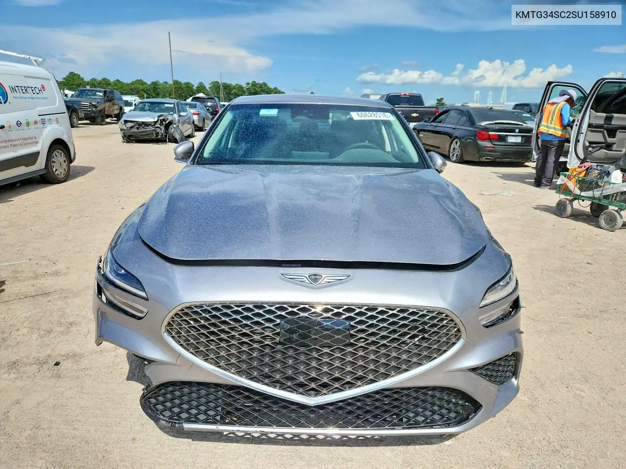 2025 Genesis G70 2.5T Standard VIN: KMTG34SC2SU158910 Lot: 60628516