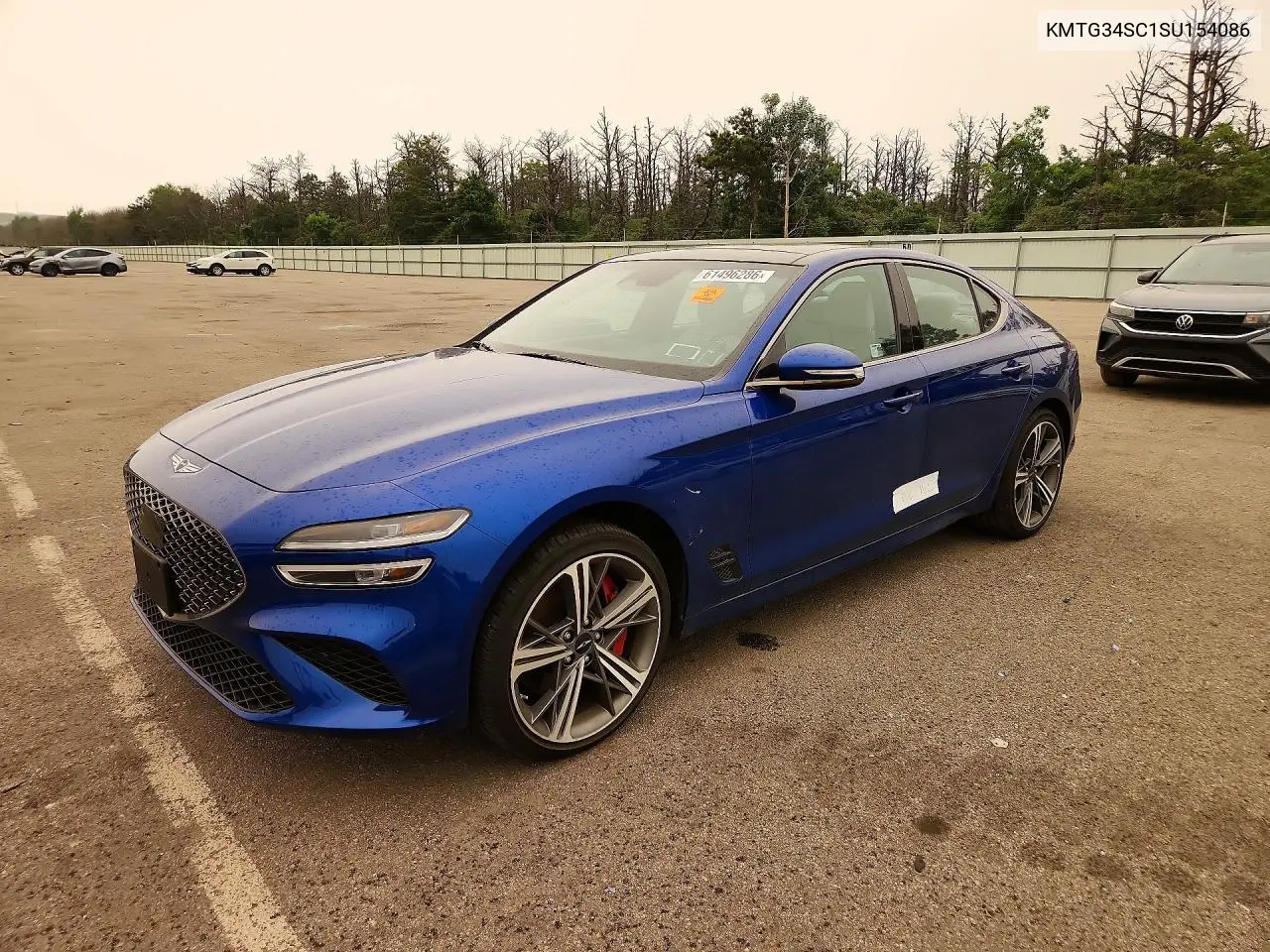 2025 Genesis G70 2.5T Sport Prestige VIN: KMTG34SC1SU154086 Lot: 61496286