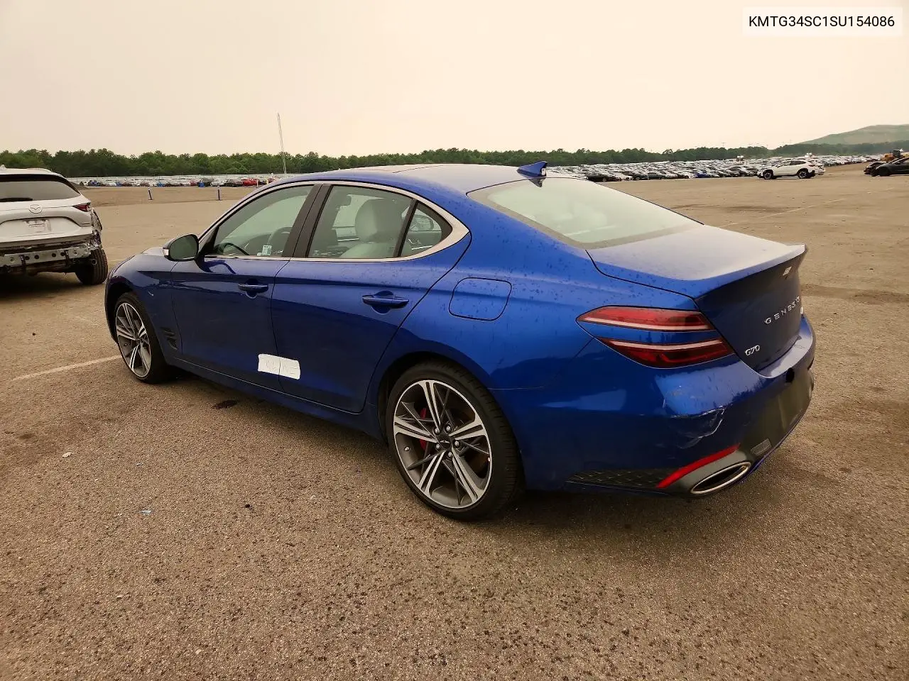 2025 Genesis G70 2.5T Sport Prestige VIN: KMTG34SC1SU154086 Lot: 61496286