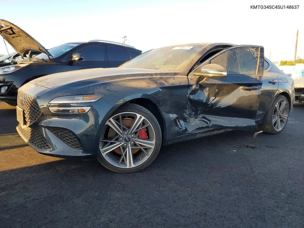 2025 Genesis G70 Base VIN: KMTG34SC4SU148637 Lot: 72786475