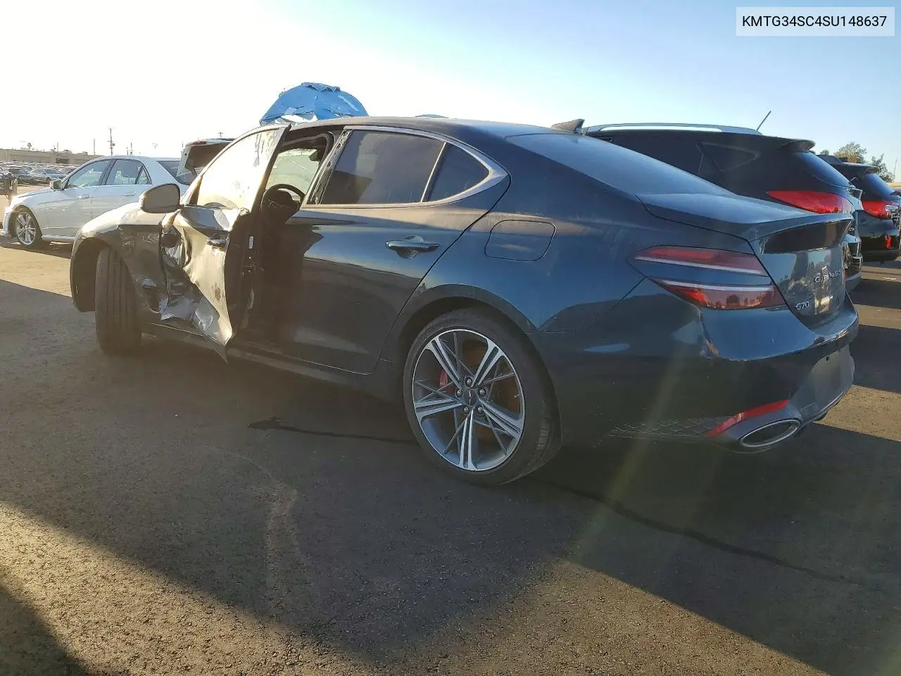2025 Genesis G70 Base VIN: KMTG34SC4SU148637 Lot: 72786475