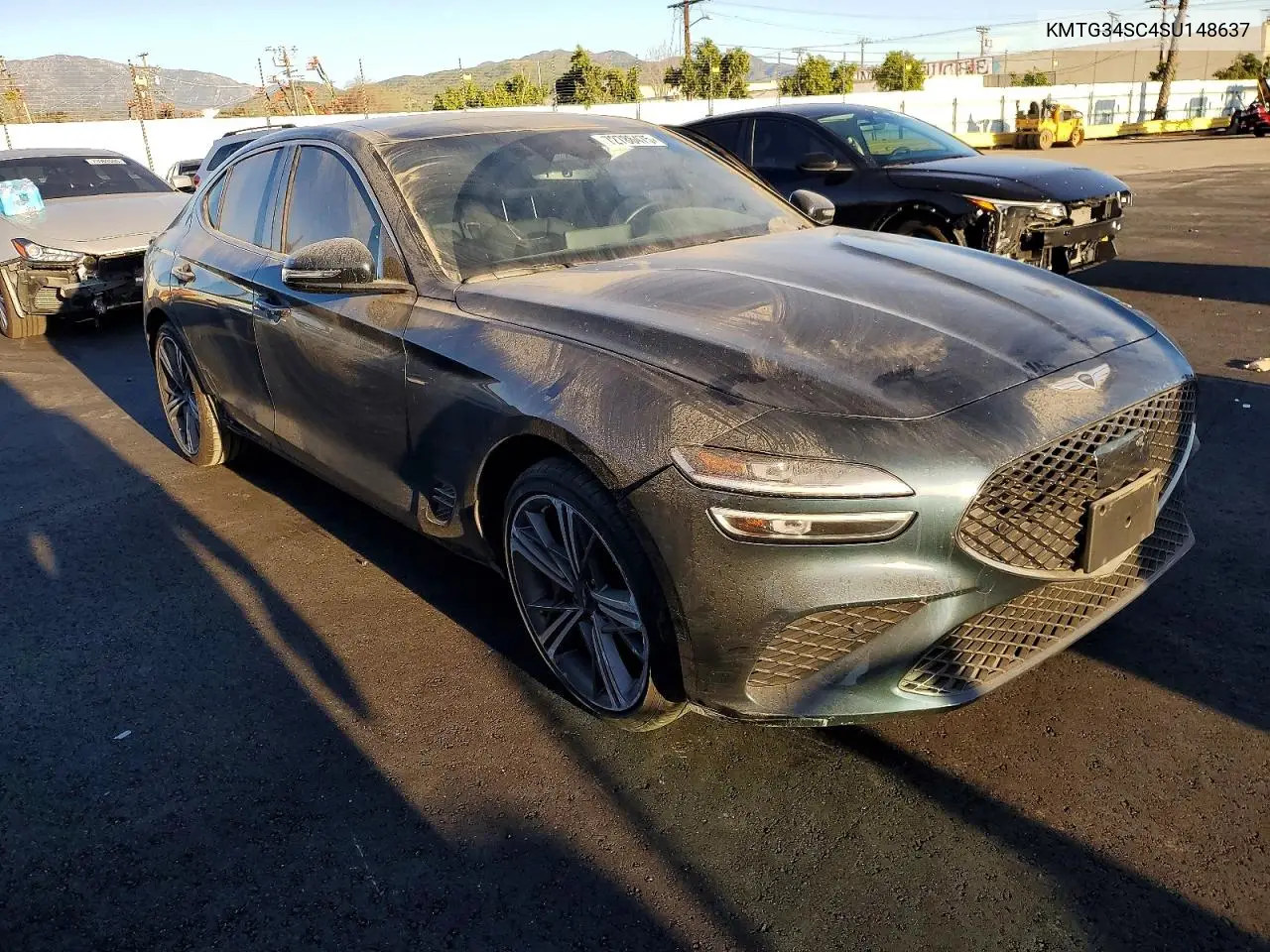 2025 Genesis G70 Base VIN: KMTG34SC4SU148637 Lot: 72786475